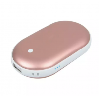 4600mAh USB Rechargeable Electric Hand Warmer Double-Side Warmer /Portable Power Bank